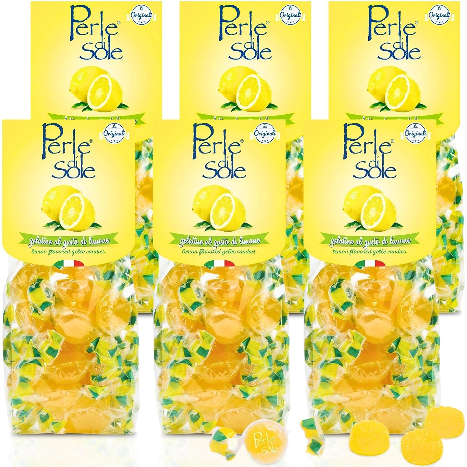Perle di Sole Soft Lemon Candy - Authentic Italian Treats