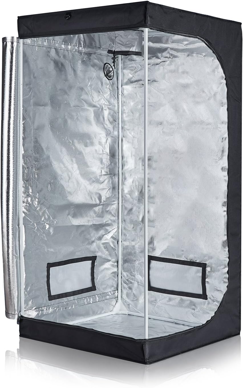 High Reflective 32''x32'' Grow Tent w/ Waterproof Tray