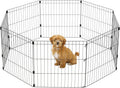 IRIS Metal Dog Playpen: Indoor/Outdoor Fence - Foldable & Customizable