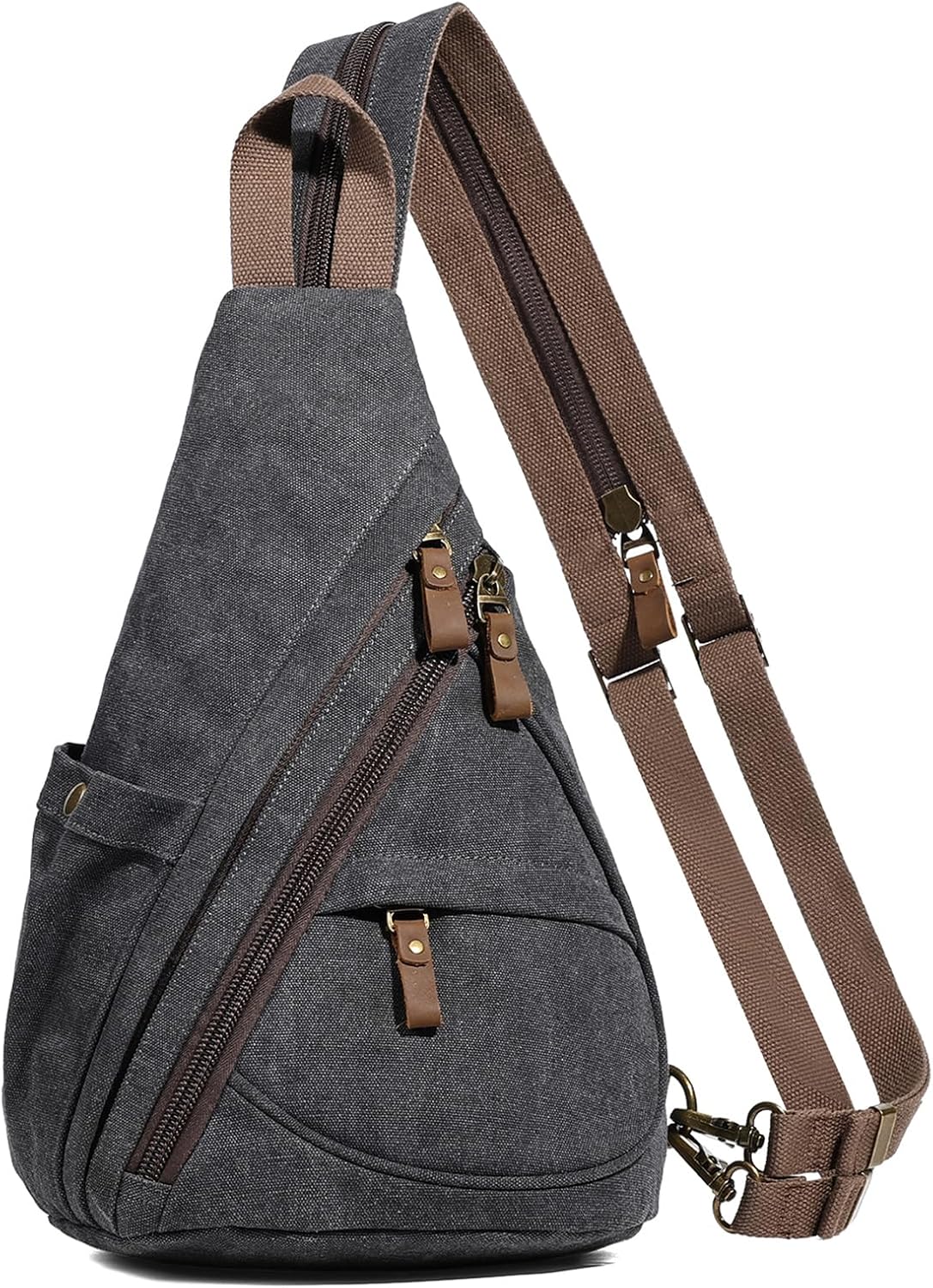 KL928 Canvas Sling Bag - Versatile Crossbody Backpack for All