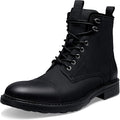 Vostey Mens Motorcycle Casual Chukka Boots - Waterproof, Easy On/Off