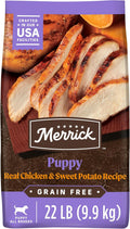 Merrick Premium Grain Free Puppy Food - Real Chicken & Sweet Potato