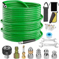 Sewer Jetter Kit for Pressure Washer 100 ft Hose - Professional Drain