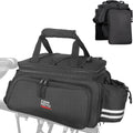 KEMIMOTO Bike Rear Rack Bag - Expandable 10-20L Capacity