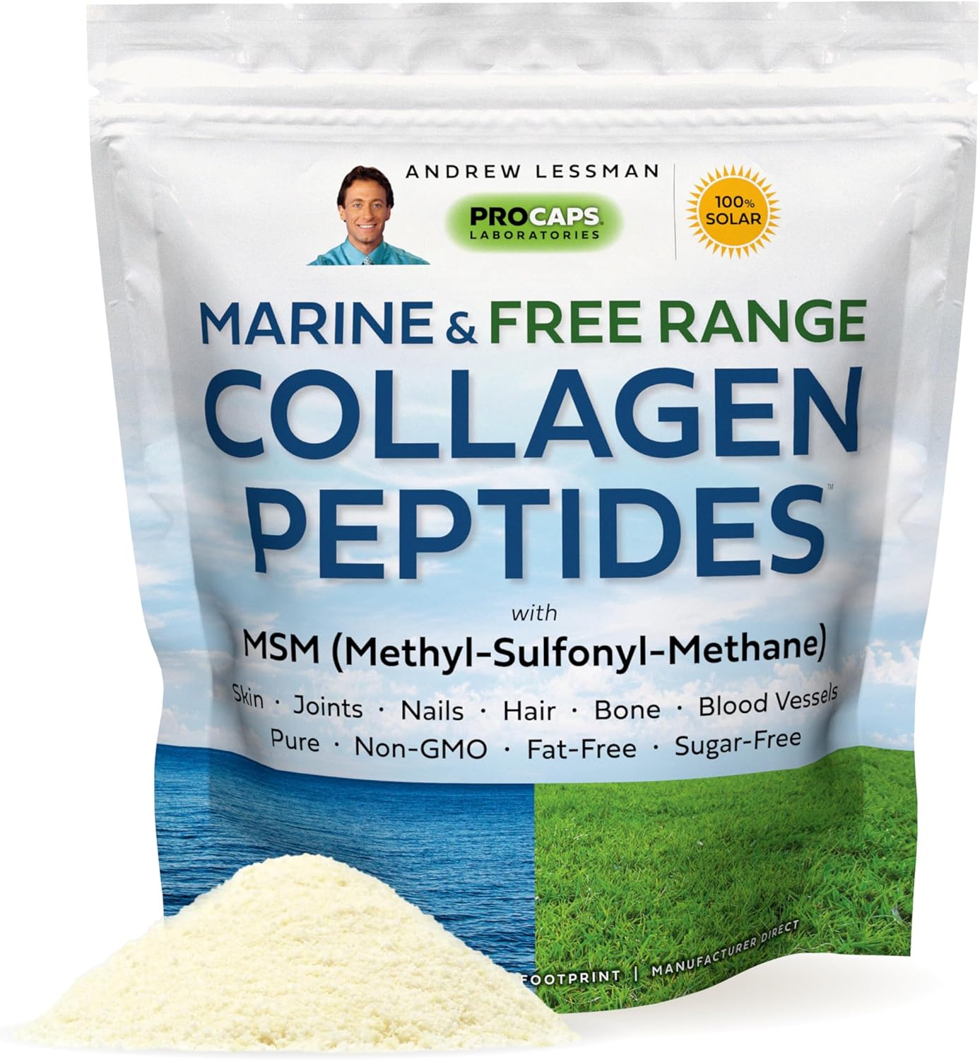 Marine Collagen Peptides Powder for Radiant Skin and Joints