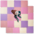 16-Tile Soft & Safe EVA Foam Play Mat for Baby - Cushioned Puzzle