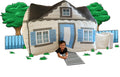 AirFort Inflatable Play Fort - Build in 30 Seconds, Roomy Playhouse