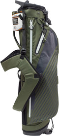 Lightweight & Stylish Golf Stand Bag - Olive/White
