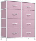 YITAHOME 8 Drawers Fabric Dresser for Living Room & Closets