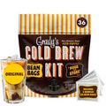 GRADYS COLD BREW New Orleans Style Coffee & Chicory Pouches - Easy