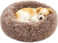 Calming Dog Bed for Small Dogs - Plush Anti-Anxiety Cuddler
