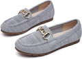 Womens Leather Loafers Casual Flats - Comfortable Office Style