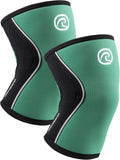 Rehband 5mm Knee Sleeves Large - Stable Support for Heavy Lifts