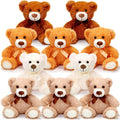 Skylety 10 Pcs Bears Bulk Stuffed Animal Plush Toys 10-14 in - Party