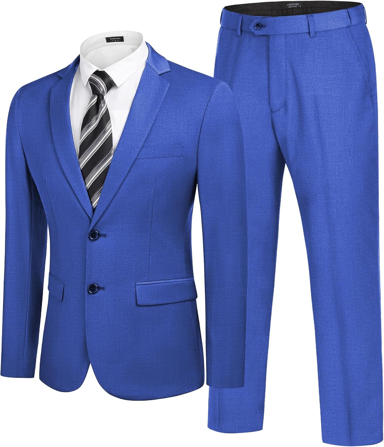 COOFANDY Men's 2 Piece Suits for Weddings and Business Events