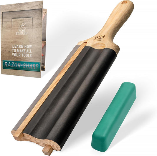 BeaverCraft LS5P1 Wood Carving Strop for Sharp Tools and Knives