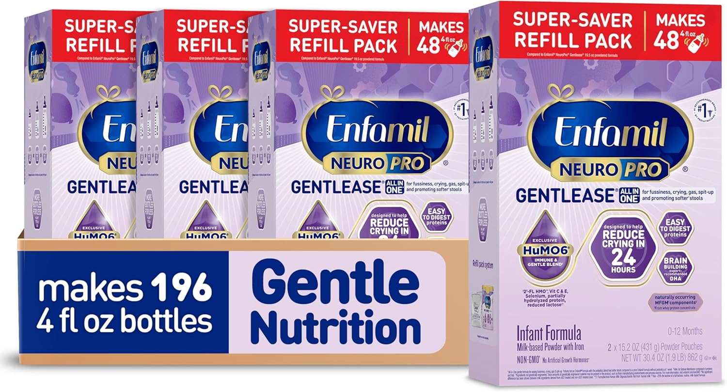 Enfamil NeuroPro Gentlease Baby Formula for Fussiness Relief
