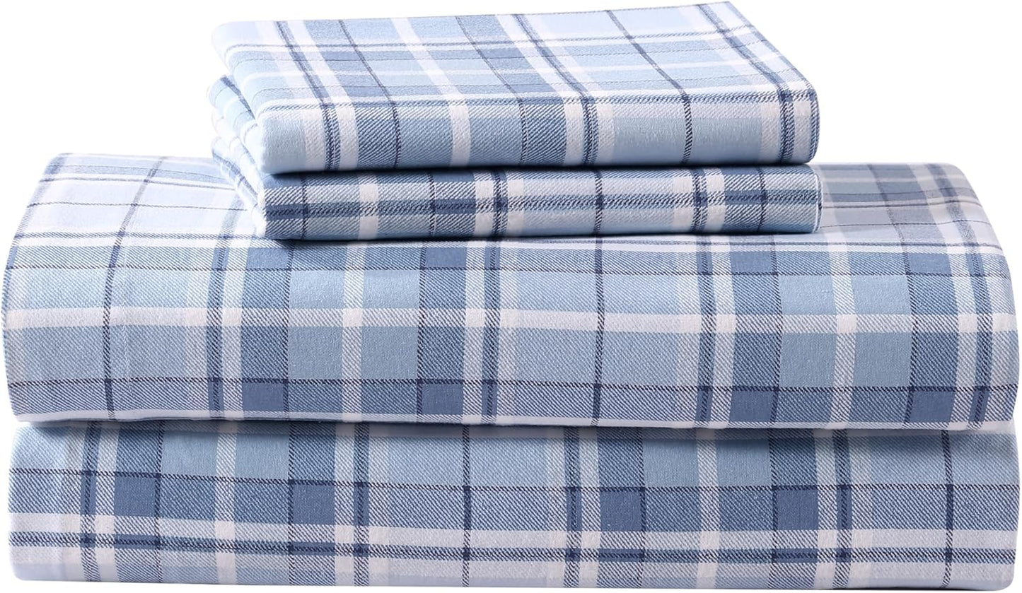 Flannel Sheets Queen Size - Touchably Soft Cotton Bedding