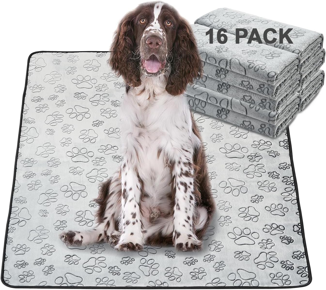 Reusable Puppy Pads for Dogs - Washable and Leakproof Training Mats