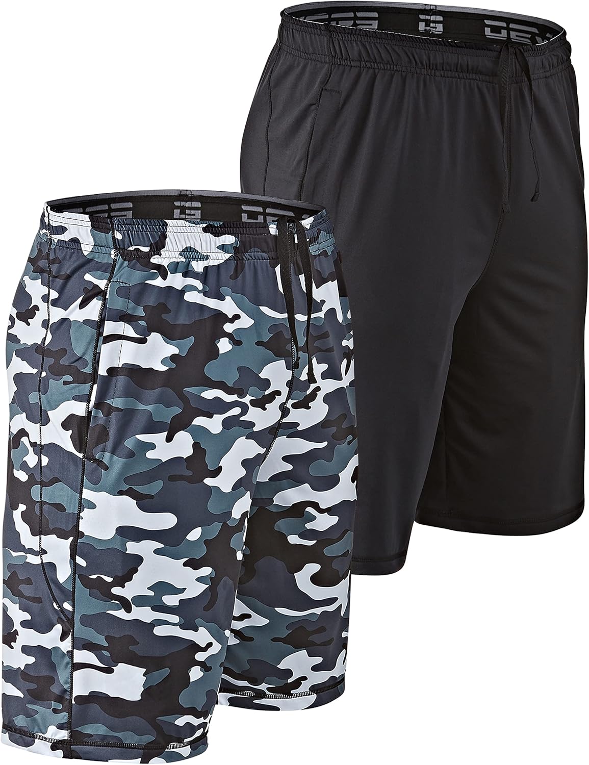DEVOPS Men's 2-Pack Loose-Fit 10in Workout Gym Shorts Review