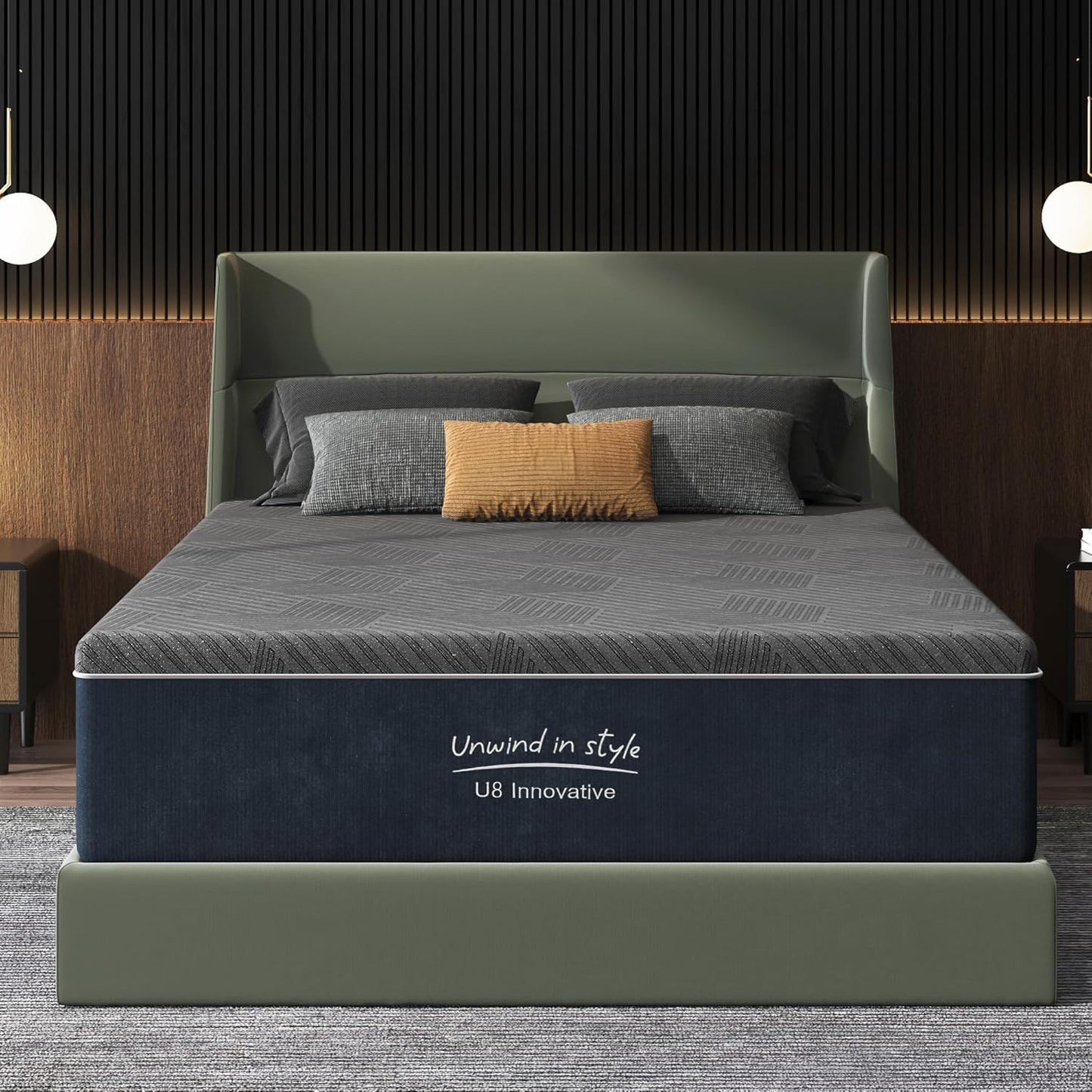 10 Inch Gel Memory Foam Mattress for Side and Back Sleepers