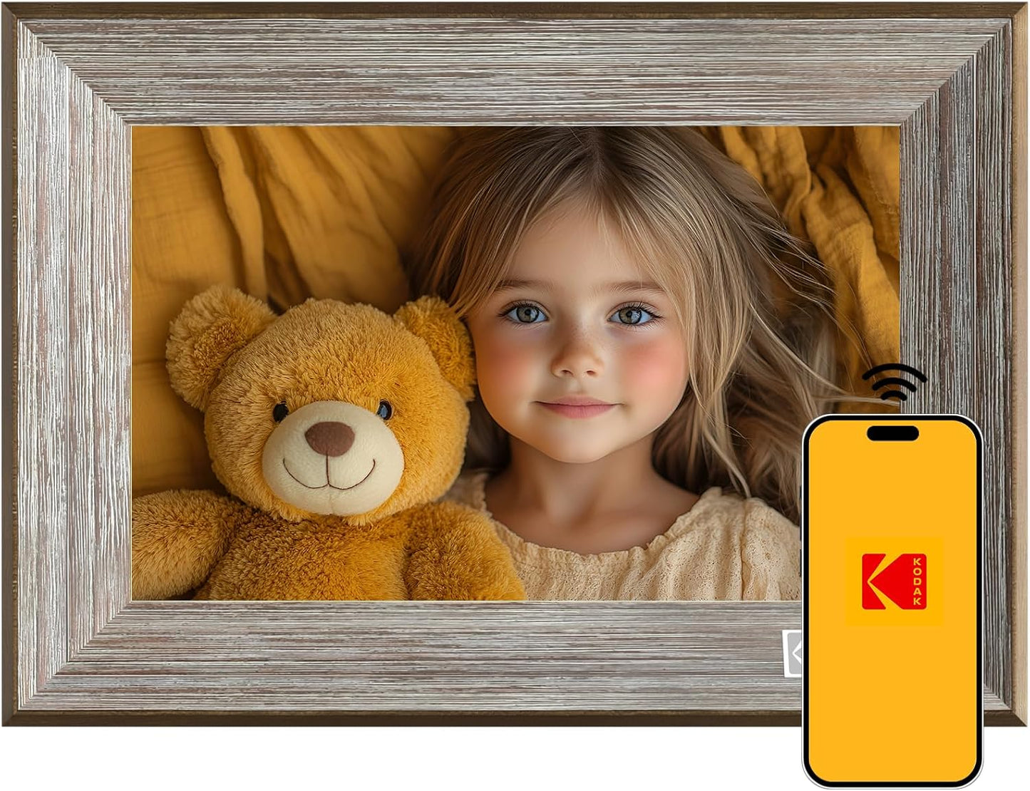 KODAK WiFi Digital Picture Frame with 10.1 Inch Touch Screen