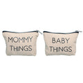 Stylish Mom & Baby Matching Pouch Set