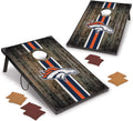 2 ft x 3 ft Deluxe MDF Cornhole Set - NFL Tailgate
