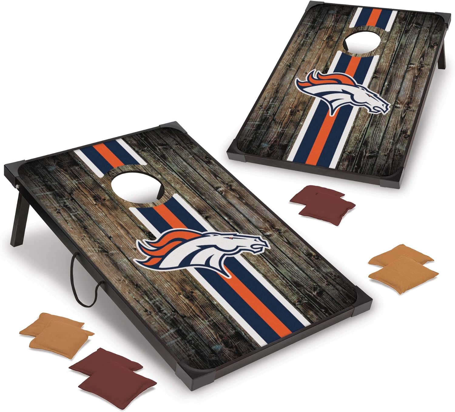 NFL 2ft x 3ft Deluxe Cornhole Set for Fun Outdoor Entertainment