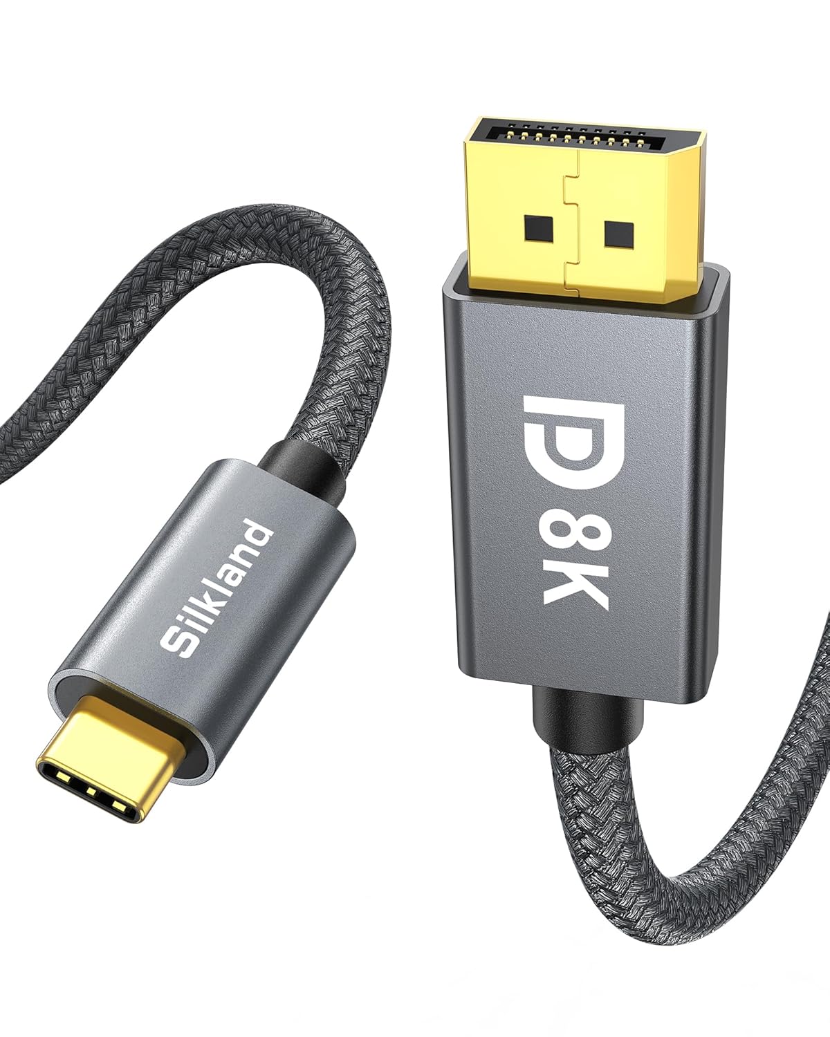 Ultimate 8K Display: Silkland USB-C to DisplayPort Cable