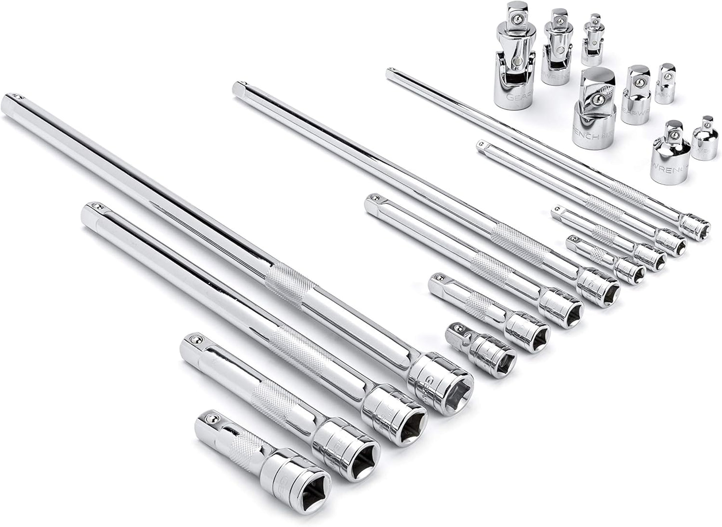 GEARWRENCH 20 Piece Drive Extension and Adapter Set for Mechanics