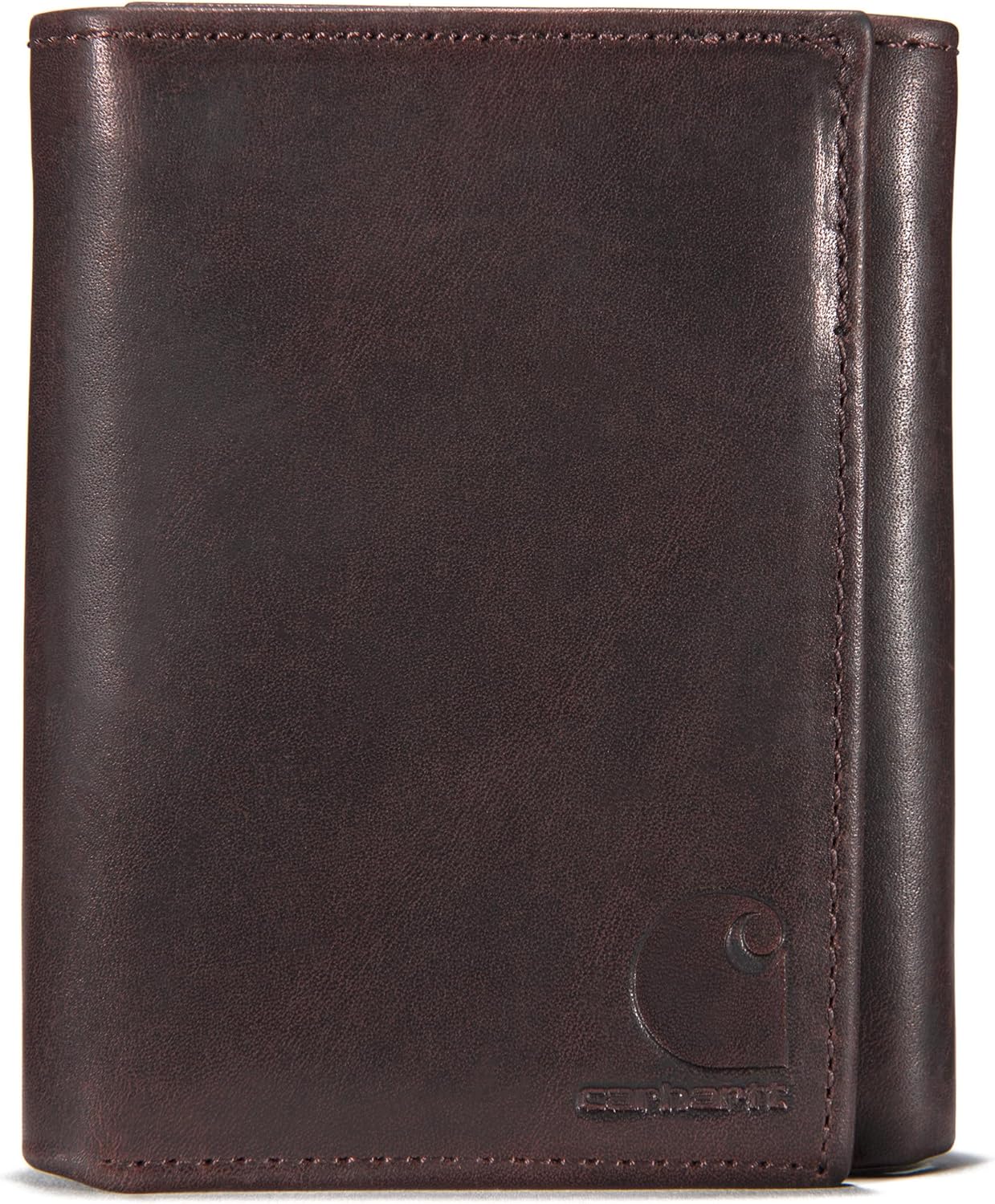 Carhartt Men's Durable Oil Tan Leather Wallet for Everyday Use