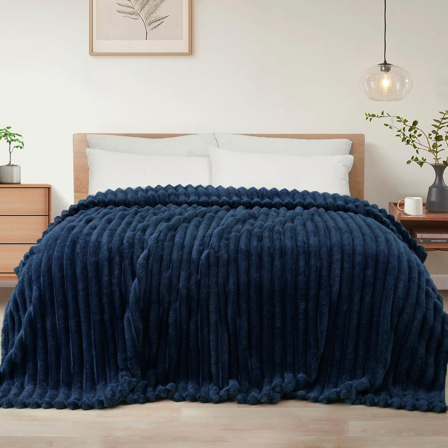 Exclusivo Mezcla King Size Flannel Fleece Blanket for All Seasons