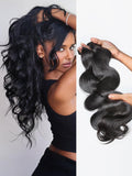 LUVME Body Wave Seamless 2 Pack 22in Remy Hair Extensions - Full
