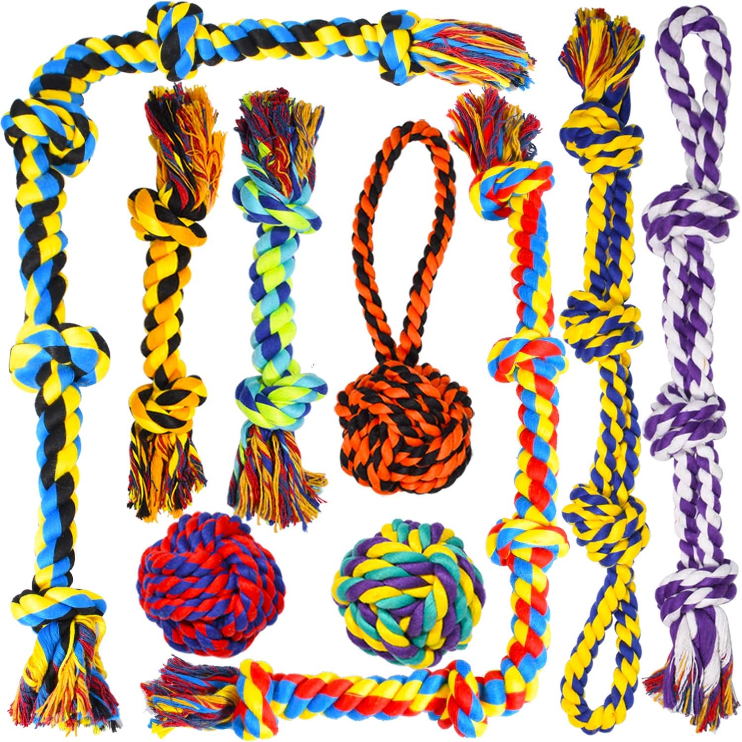 SHARLOVY Tough Chew Toys for Large Aggressive Dogs