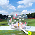 Inflatable Bubble Tent - Transparent, Commercial Grade, with Air Blower