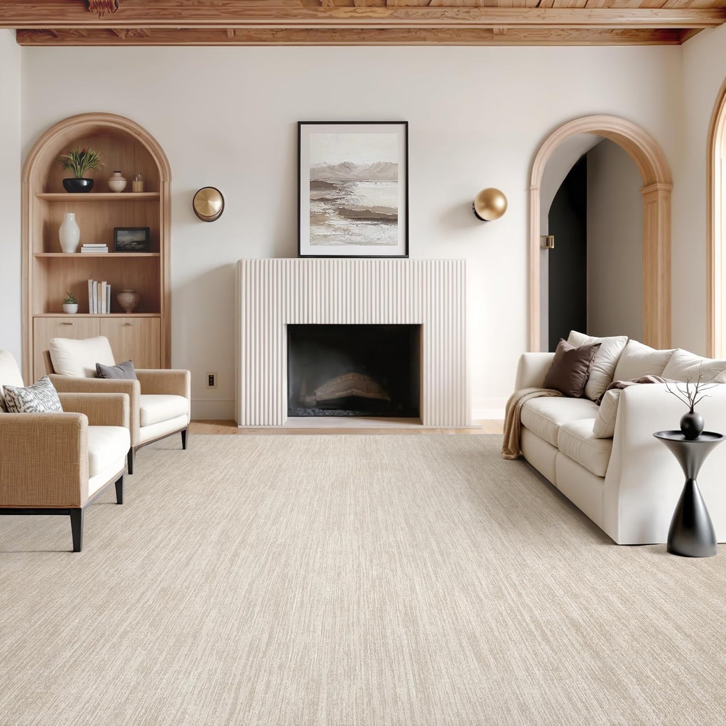 Valenrug Washable Rug 6x9 - Soft, Stain Resistant Area Rug
