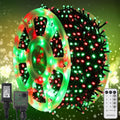 WATERGLIDE 1000 LED Christmas String Lights 328 ft - Festive Red