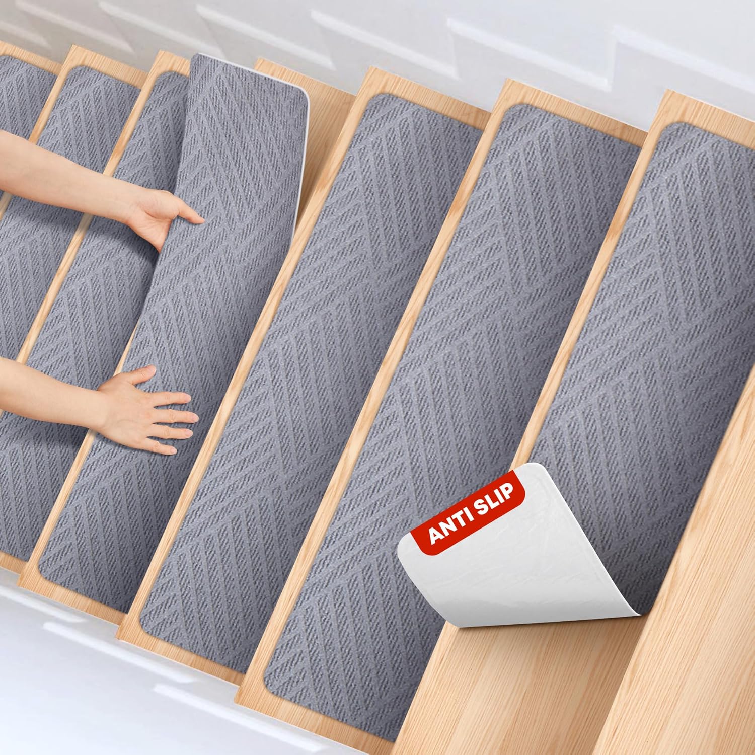 Non-Slip Carpet Stair Treads for Safety and Comfort at Home
