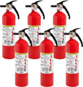 Kidde Multi Purpose Fire Extinguisher 1A10BC 6 Pack - Reliable Home