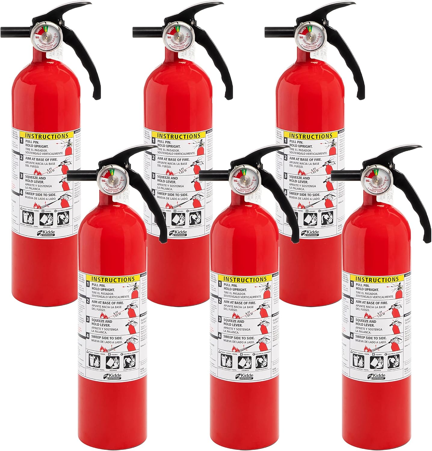 Kidde Multi Purpose Fire Extinguisher for Home and Office Use