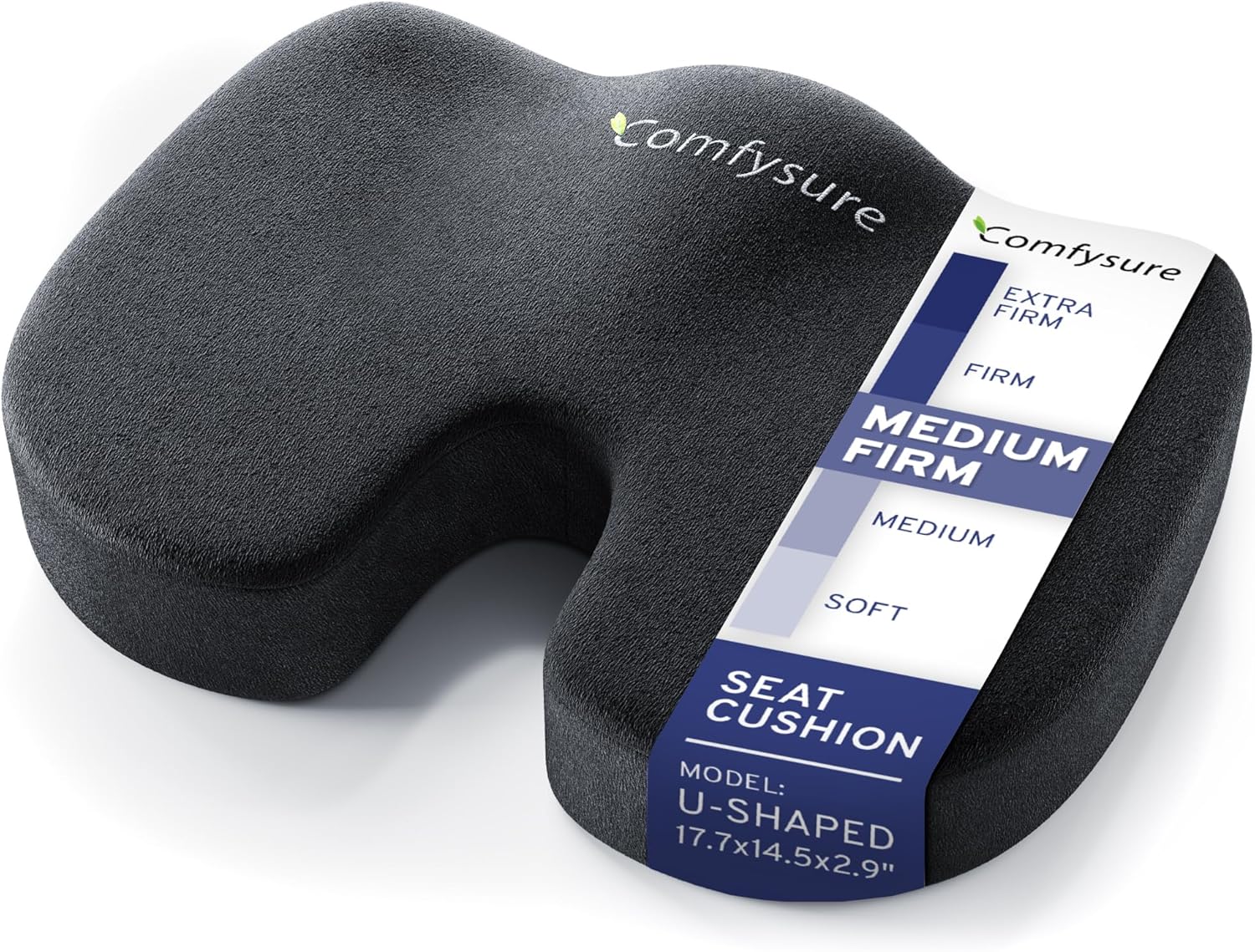 Memory Foam Tailbone Pain Relief Cushion - ComfySure