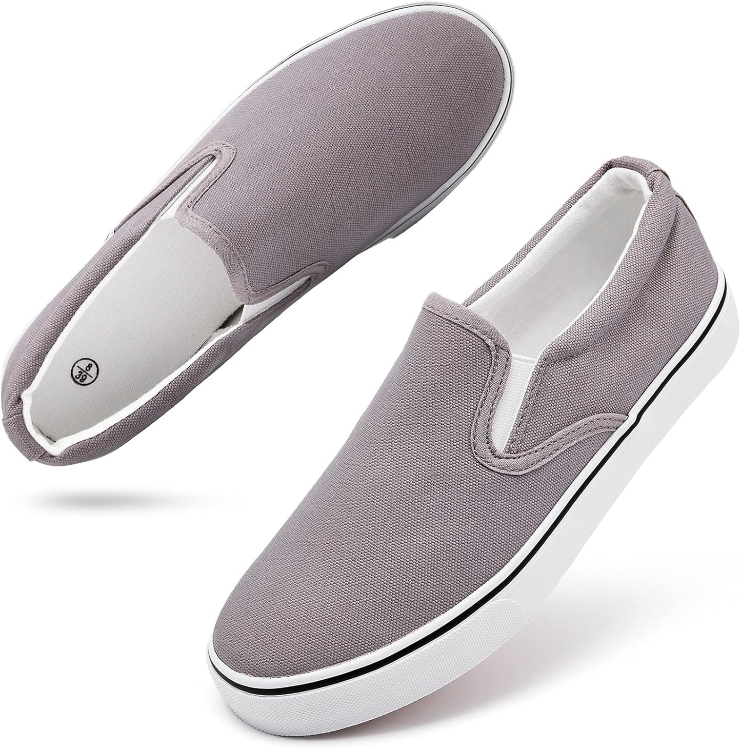 Women's Slip on Shoes Canvas Sneakers for Casual Comfort