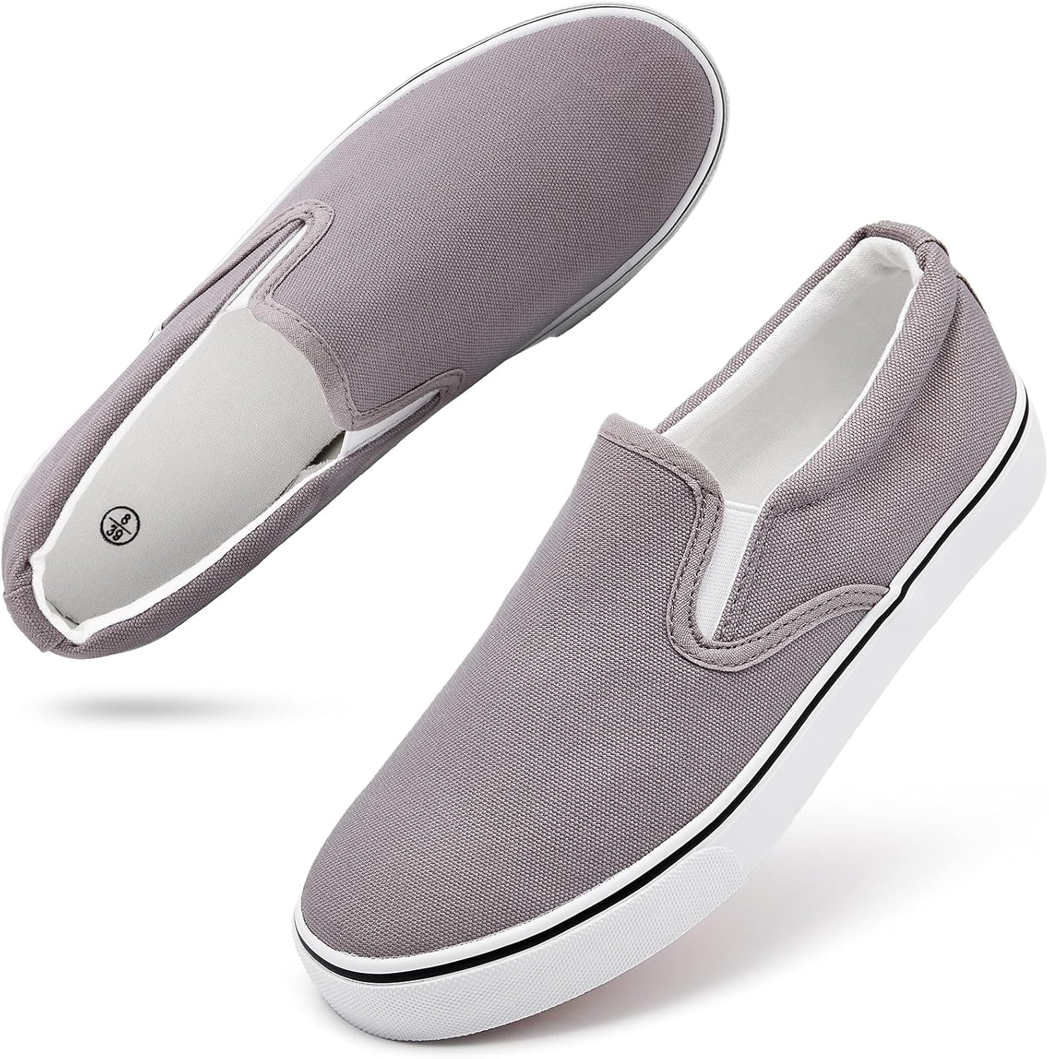 Women's Slip on Shoes Canvas Sneakers for Casual Comfort