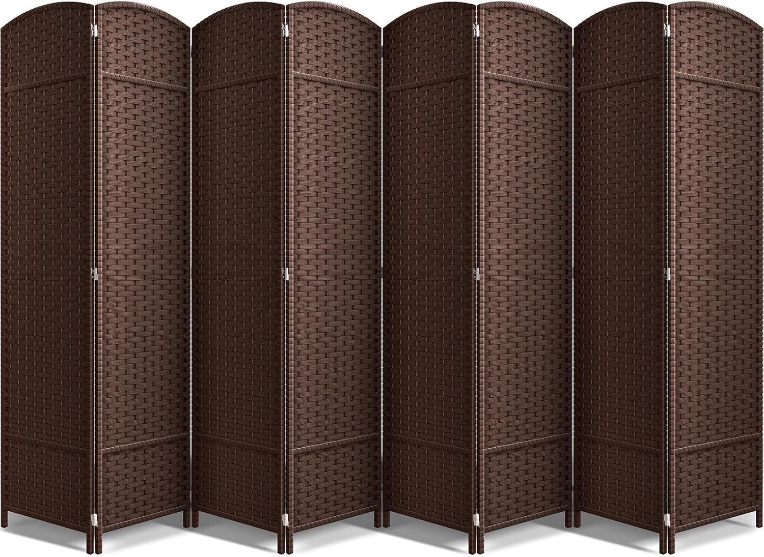 Sorbus 8 Panel Room Divider - Stylish Privacy Screen Solution