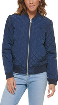Levi's Women's Diamond Quilted Bomber Jacket - Sherpa-Lined