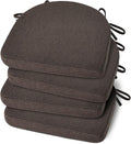 Shinnwa Kitchen Chair Cushions Set of 4 - Comfortable Non-Slip Seat