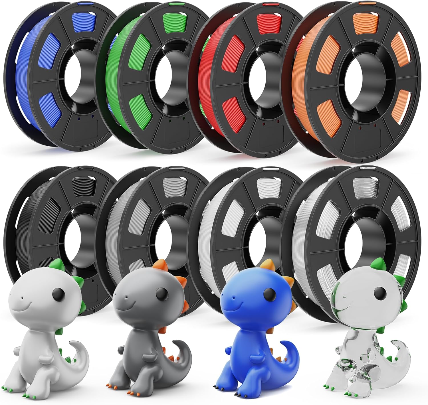 CREALITY 250g PETG Filament Bundle for 3D Printing Projects