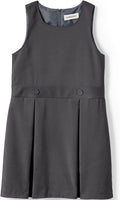 Lands' End Girls Uniform Plaid Jumper - Durable, Easy to Wear
