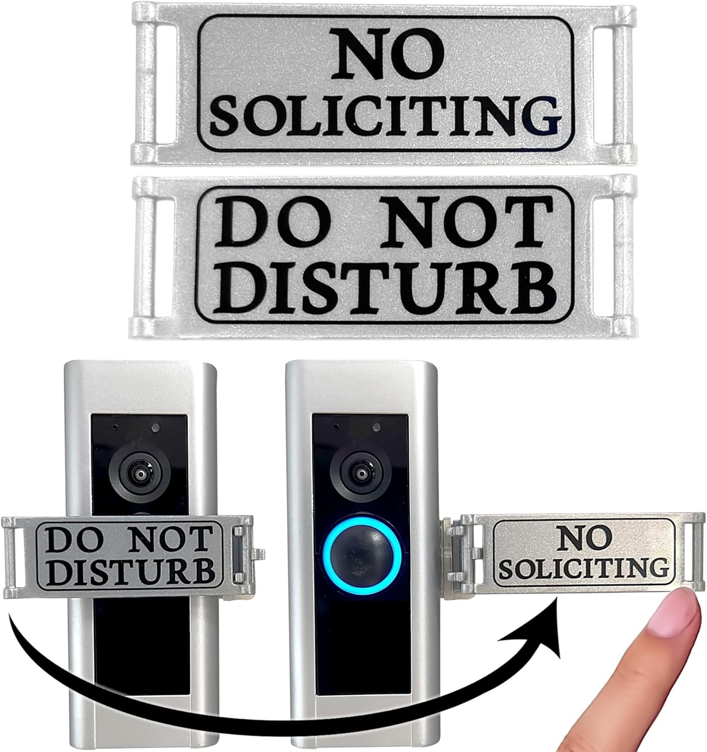Rotating Doorbell Cover - Privacy Made Easy